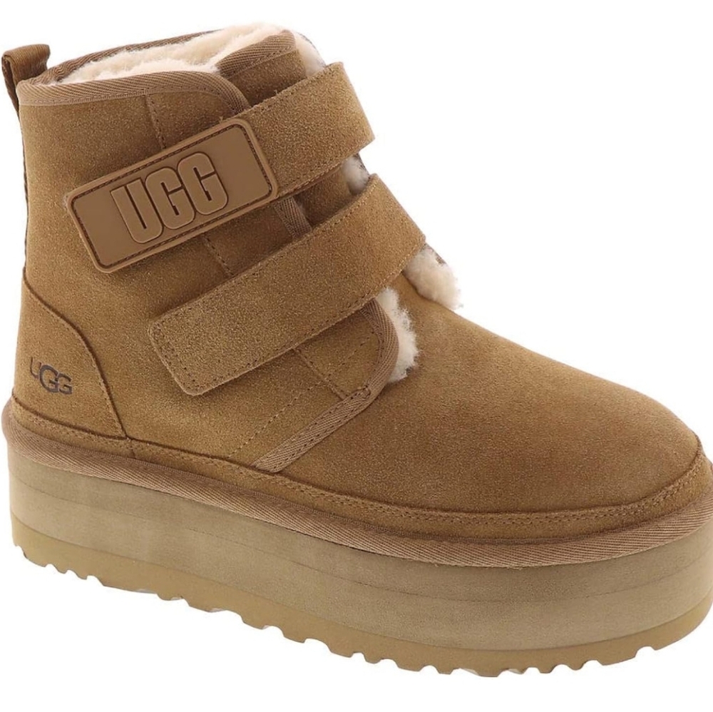 UGG Women's Brown Platform Winter Boots